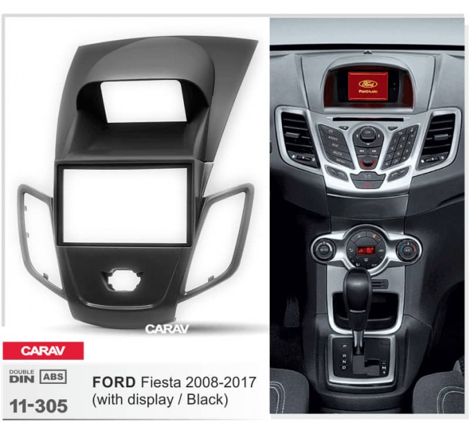 Переходная рамка для 2 DIN автомагнитолы, 173 x 98 мм, 178 x 102 мм; CARAV 11-305, цена: 3 825 грн.
