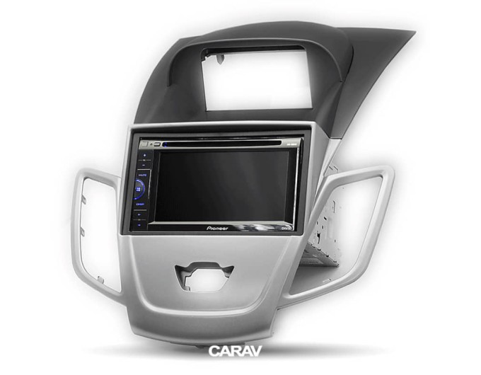 Переходная рамка для 2 DIN автомагнитолы, 173 x 98 мм, 178 x 102 мм; CARAV 11-306, цена: 5 606 грн.
