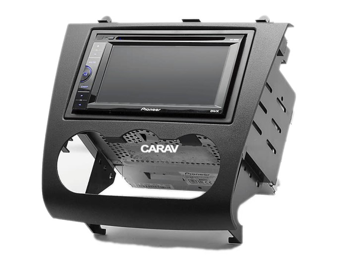 Перехідна рамка для 2 DIN автомагнітоли, 173 x 98 мм, 178 x 102 мм; CARAV 11-349, ціна: 3 810 грн.