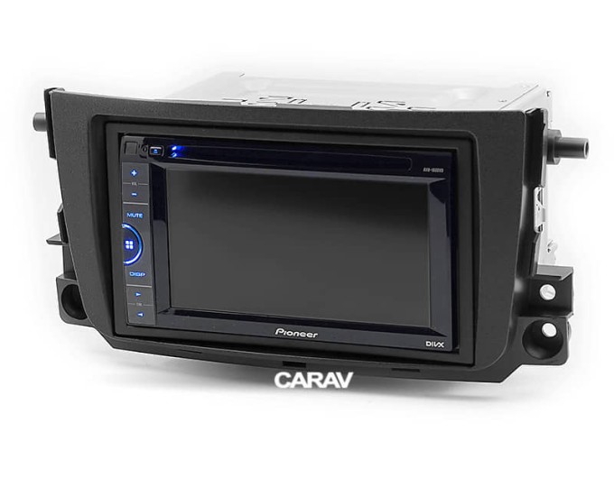 Переходная рамка для 2 DIN автомагнитолы, 173 x 98 мм, 178 x 102 мм; CARAV 11-358, цена: 2 342 грн.
