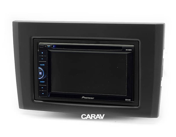 Перехідна рамка для 2 DIN автомагнітоли, 173 x 98 мм, 178 x 102 мм; CARAV 11-437, ціна: 2 691 грн.