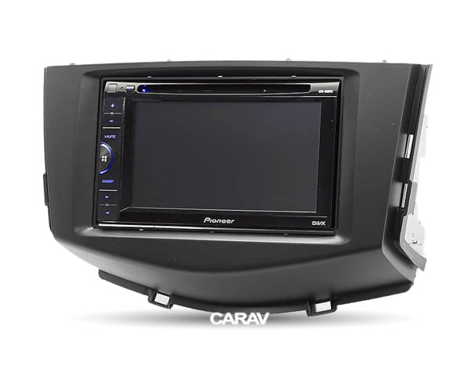 Перехідна рамка для 2 DIN автомагнітоли, 173 x 98 мм, 178 x 102 мм; CARAV 11-454, ціна: 2 323 грн.