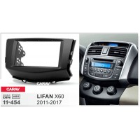 Переходная рамка для 2 DIN автомагнитолы, 173 x 98 мм, 178 x 102 мм; CARAV 11-454
