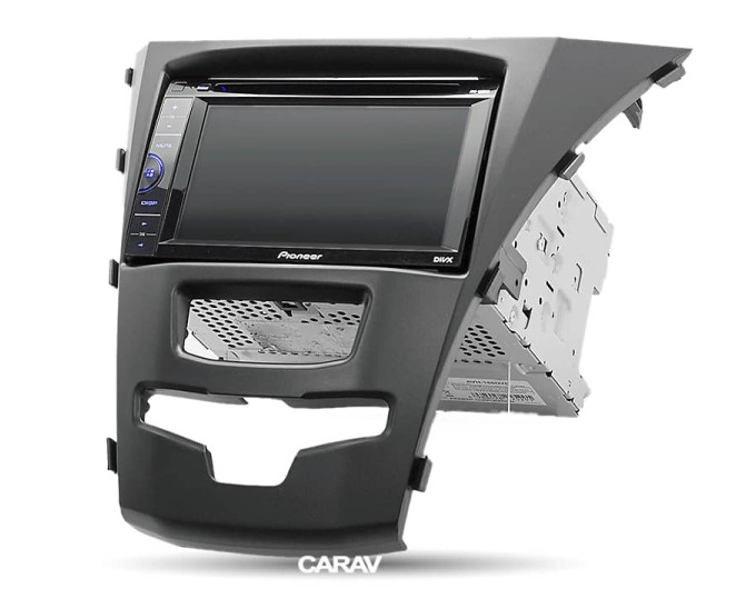 Переходная рамка для 2 DIN автомагнитолы, 173 x 98 мм; CARAV 11-456, цена: 3 688 грн.