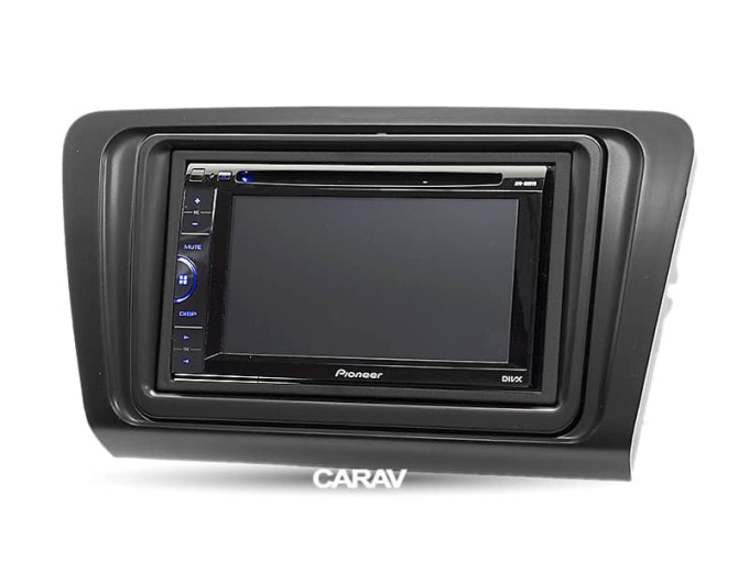 Перехідна рамка для 2 DIN автомагнітоли, 173 x 98 мм; CARAV 11-462, ціна: 3 115 грн.
