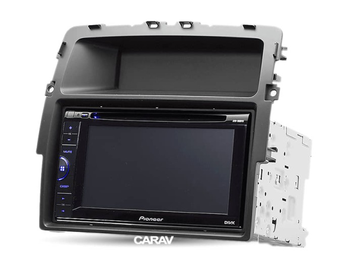 Перехідна рамка для 2 DIN автомагнітоли, 173 x 98 мм, 178 x 102 мм; CARAV 11-463, ціна: 4 575 грн.