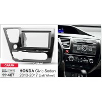 Переходная рамка для 2 DIN автомагнитолы, 173 x 98 мм, 178 x 102 мм; CARAV 11-467