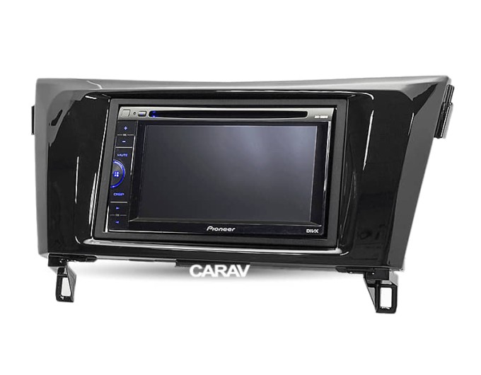 Перехідна рамка для 2 DIN автомагнітоли, 173 x 98 мм, 178 x 102 мм; CARAV 11-478, ціна: 3 556 грн.
