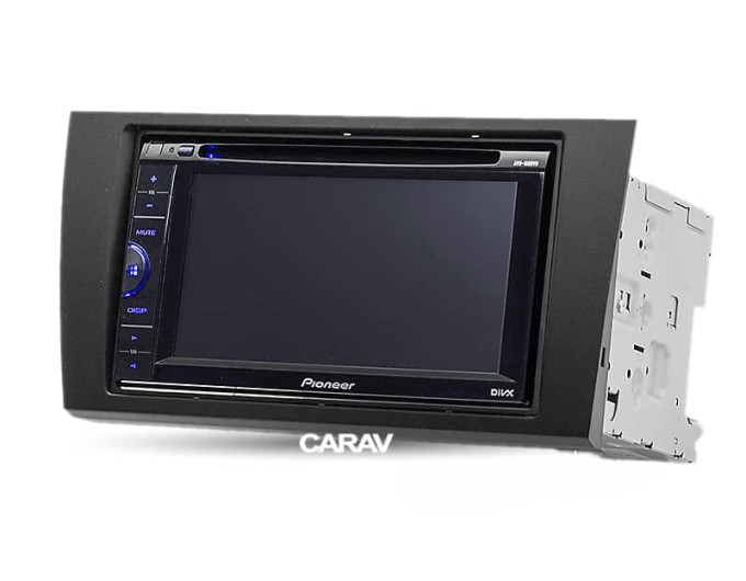 Перехідна рамка для 2 DIN автомагнітоли, 173 x 98 мм, 178 x 102 мм; CARAV 11-484, ціна: 3 142 грн.