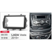 Перехідна рамка для 2 DIN автомагнітоли, 173 x 98 мм, 178 x 102 мм; CARAV 11-510