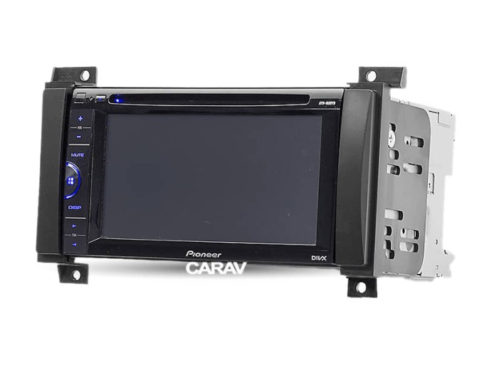 Переходная рамка для 2 DIN автомагнитолы, 173 x 98 мм; CARAV 11-514, цена: 1 332 грн.