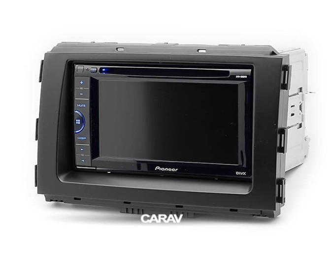 Перехідна рамка для 2 DIN автомагнітоли, 173 x 98 мм, 178 x 102 мм; CARAV 11-520, ціна: 2 323 грн.