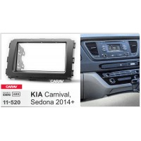 Перехідна рамка для 2 DIN автомагнітоли, 173 x 98 мм, 178 x 102 мм; CARAV 11-520