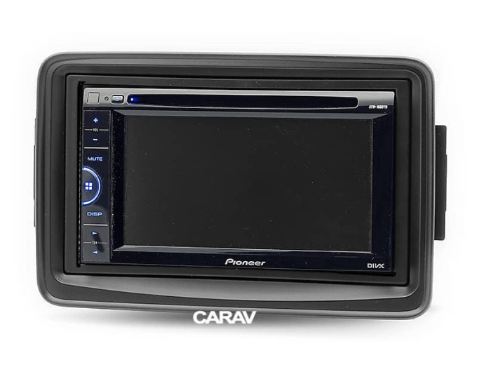 Перехідна рамка для 2 DIN автомагнітоли, 173 x 98 мм, 178 x 102 мм; CARAV 11-565, ціна: 1 994 грн.