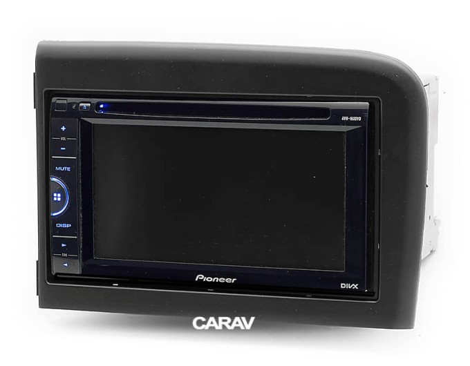 Перехідна рамка для 2 DIN автомагнітоли, 173 x 98 мм, 178 x 102 мм; CARAV 11-586, ціна: 3 556 грн.