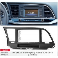 Переходная рамка для 2 DIN автомагнитолы, 173 x 98 мм, 178 x 102 мм; CARAV 11-624
