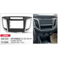 Перехідна рамка для 2 DIN автомагнітоли, 173 x 98 мм, 178 x 102 мм; CARAV 11-656