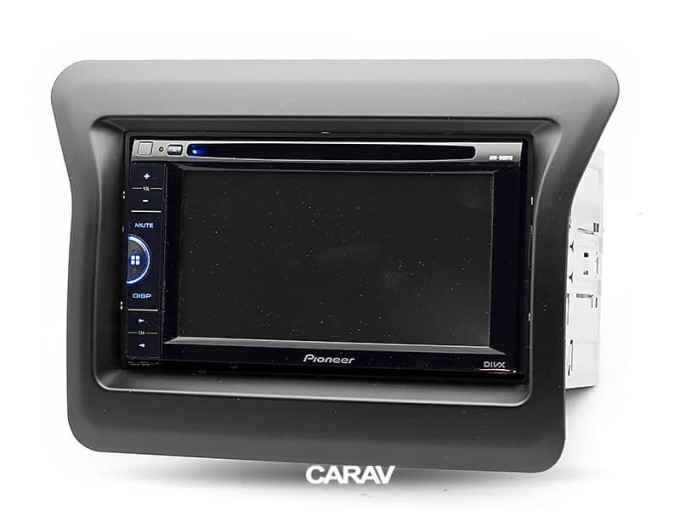 Перехідна рамка для 2 DIN автомагнітоли, 173 x 98 мм, 178 x 102 мм; CARAV 11-705, ціна: 3 142 грн.