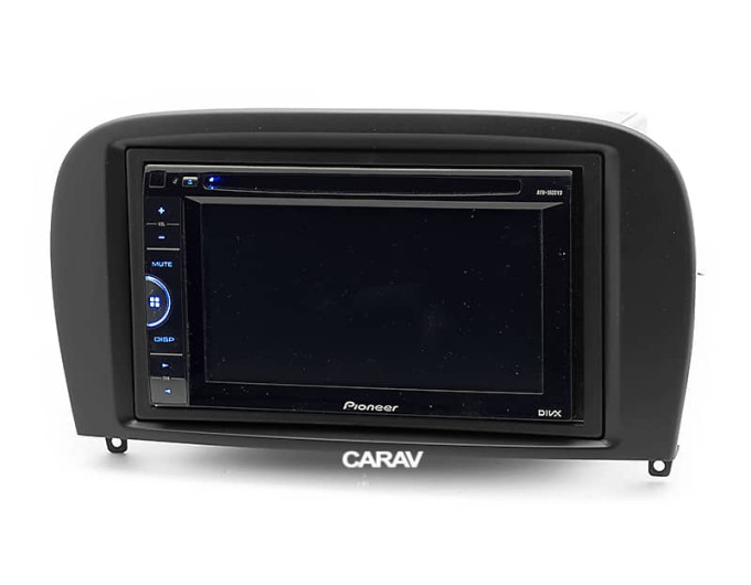 Перехідна рамка для 2 DIN автомагнітоли, 173 x 98 мм, 178 x 102 мм; CARAV 11-710, ціна: 3 345 грн.