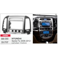Перехідна рамка для 2 DIN автомагнітоли, 173 x 98 мм, 178 x 102 мм; CARAV 11-717