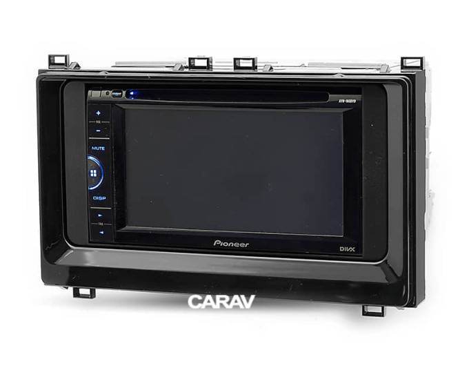 Переходная рамка для 2 DIN автомагнитолы, 173 x 98 мм, 178 x 102 мм; CARAV 11-763, цена: 3 717 грн.