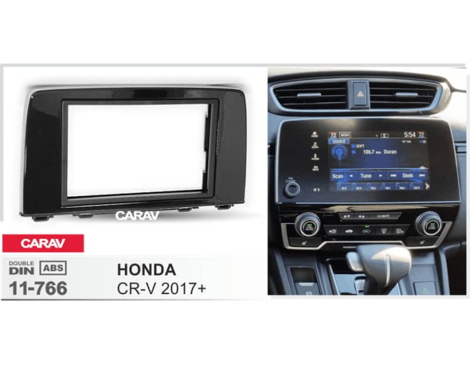 Переходная рамка для 2 DIN автомагнитолы, 173 x 98 мм, 178 x 102 мм; CARAV 11-766, цена: 4 005 грн.