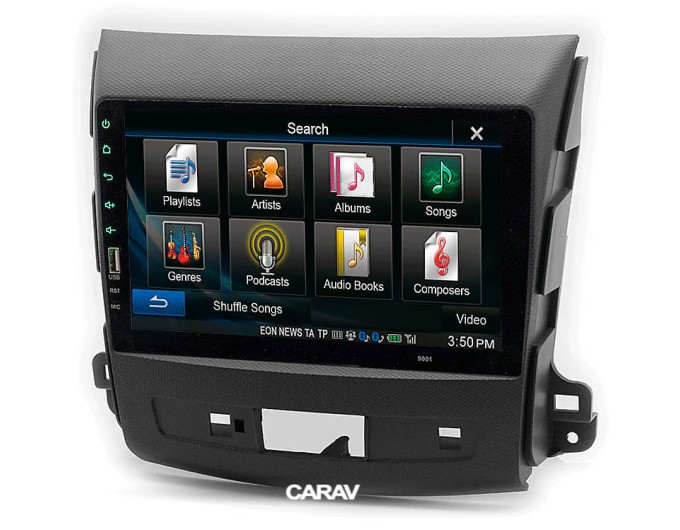 Переходная рамка для автомагнитолы с 9'' экраном, 230:220 x 130 мм; CARAV 22-004, цена: 3 872 грн.