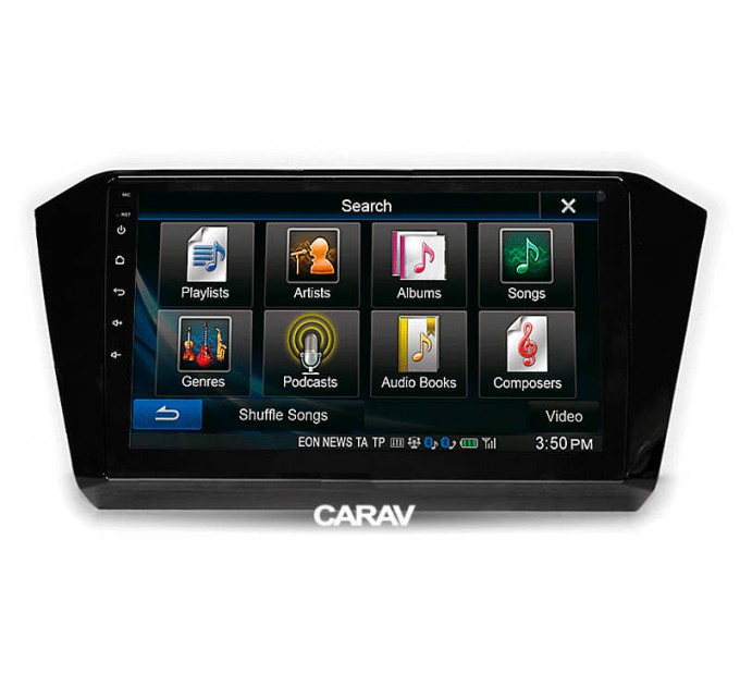 Переходная рамка для автомагнитолы с 10.1'' экраном, 250:241 x 146 мм; CARAV 22-057, цена: 1 169 грн.