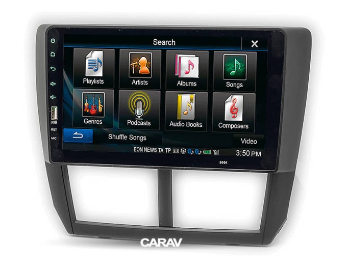 Переходная рамка для автомагнитолы с 9'' экраном, 230:220 x 130 мм; CARAV 22-095, цена: 3 523 грн.