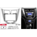 Переходная рамка для автомагнитолы с 9'' экраном, 230:220 x 130 мм; CARAV 22-105, цена: 2 720 грн.