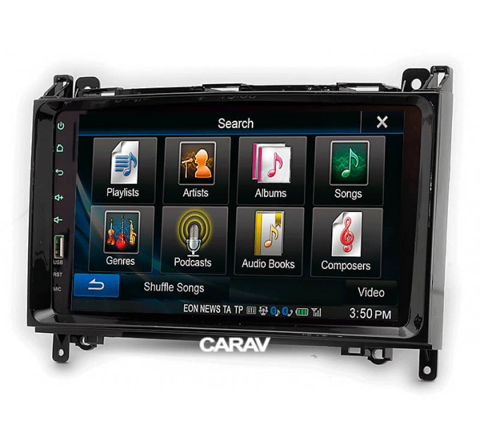 Перехідна рамка для автомагнітоли з 9'' екраном, 230:220 x 130 мм; CARAV 22-133, ціна: 1 370 грн.