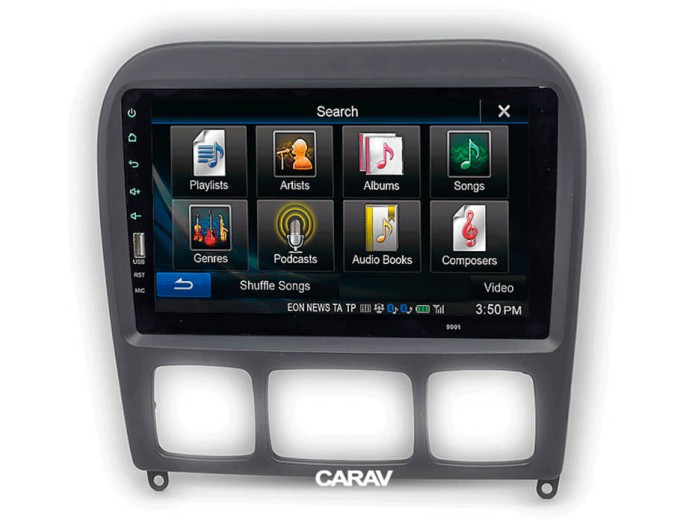 Переходная рамка для автомагнитолы с 9'' экраном, 230:220 x 130 мм; CARAV 22-135, цена: 4 935 грн.