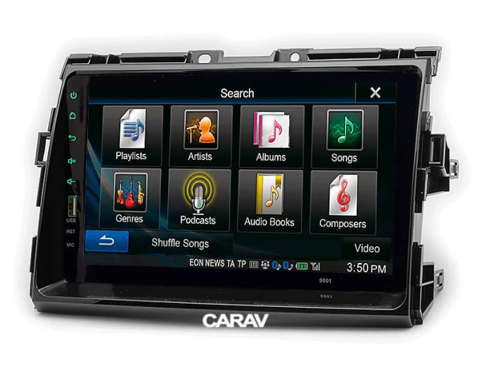 Переходная рамка для автомагнитолы с 9'' экраном, 230:220 x 130 мм; CARAV 22-199, цена: 2 904 грн.