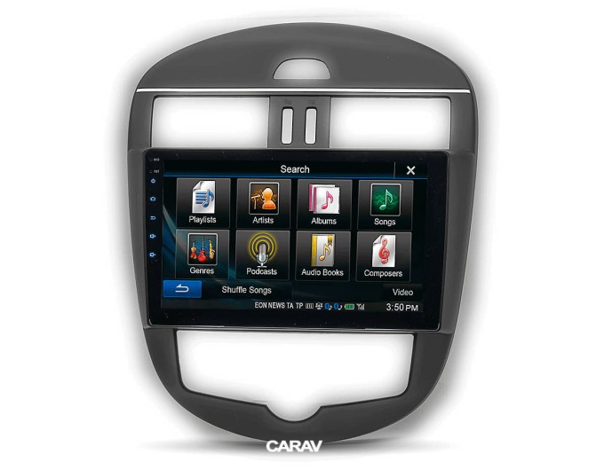 Переходная рамка для автомагнитолы с 10.1'' экраном, 250:241 x 146 мм; CARAV 22-237, цена: 2 904 грн.