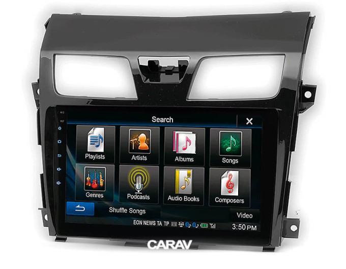 Переходная рамка для автомагнитолы с 10.1'' экраном, 250:241 x 146 мм; CARAV 22-335, цена: 3 953 грн.