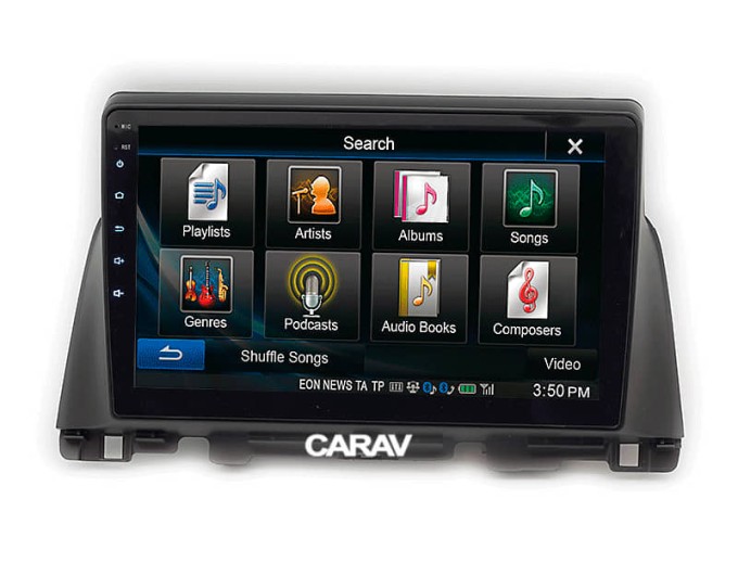 Переходная рамка для автомагнитолы с 10.1'' экраном, 250:241 x 146 мм; CARAV 22-647, цена: 1 897 грн.