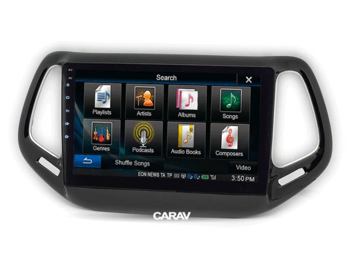 Переходная рамка для автомагнитолы с 10.1'' экраном, 250:241 x 146 мм; CARAV 22-901, цена: 2 517 грн.