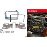 Перехідна рамка для 2 DIN автомагнітоли, 173 x 98 мм; ACV 381178-14