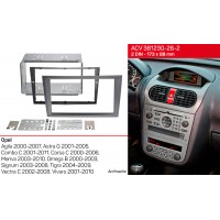 Переходная рамка для 2 DIN автомагнитолы, 173 x 98 мм; ACV 381230-26-2