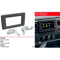 Переходная рамка для 2 DIN автомагнитолы, 173 x 98 мм; ACV 381250-20-1