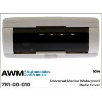 Універсальна рамка для встановлення 1 DIN автомагнітоли в човен; AWM 781-00-010