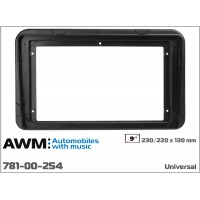 Універсальна рамка для автомагнітоли з 9'' екраном, 230:220 x 130 мм; AWM 781-00-254