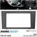 Переходная рамка для 2 DIN автомагнитолы, 173 x 98 мм; AWM 781-01-053, цена: 2 284 грн.