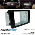 Переходная рамка для 2 DIN автомагнитолы, 178 x 102 мм; AWM 781-08-117, цена: 2 881 грн.