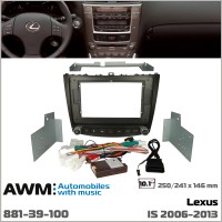 Переходная рамка для автомагнитолы с 10.1'' экраном, 250:241 x 146 мм; AWM 881-39-100