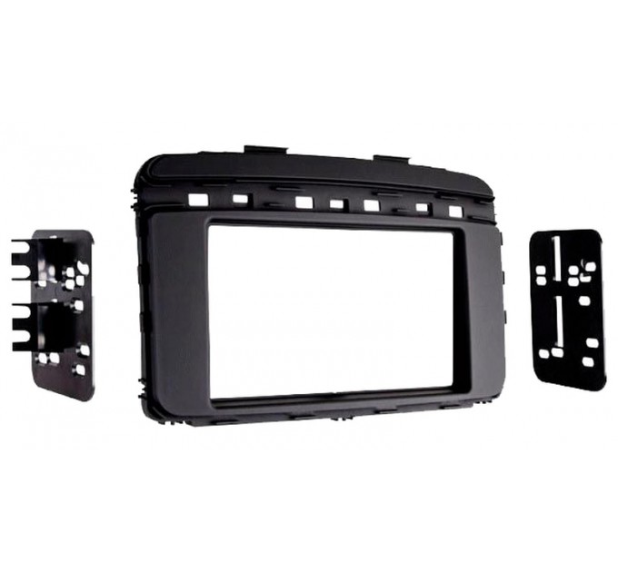 Перехідна рамка для 2 DIN автомагнітоли, 173 x 98 мм; METRA 95-7366B, ціна: 2 126 грн.