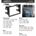 Переходная рамка для 2 DIN автомагнитолы, 173 x 98 мм; METRA 95-9012, цена: 1 033 грн.