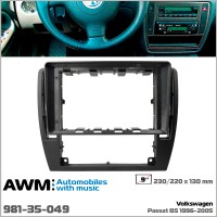 Перехідна рамка для автомагнітоли з 9'' екраном, 230:220 x 130 мм; AWM 981-35-049
