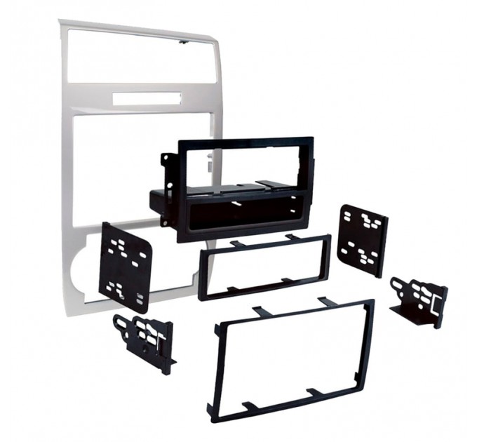 Переходная рамка для 1 DIN / 2 DIN автомагнитол, 2 DIN - 173 x 98 мм, 1 DIN - 173 x 48 мм; METRA 99-6519S, цена: 6 041 грн.