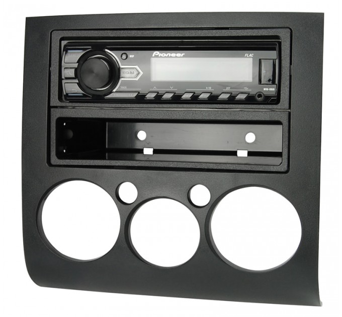 Переходная рамка для 1 DIN / 2 DIN автомагнитол, 2 DIN - 173 x 98 мм, 1 DIN - 173 x 48 мм; METRA 99-7012, цена: 3 046 грн.